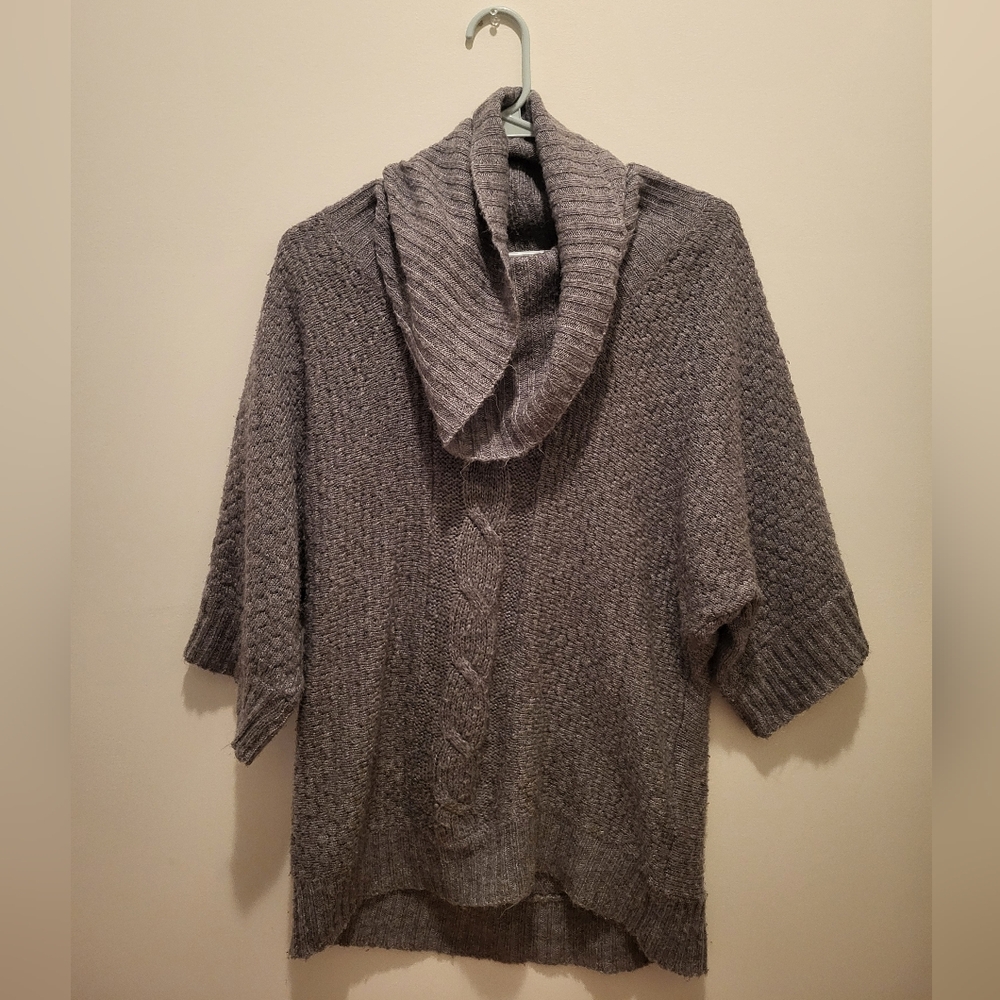 Notations Short Sleeve Pull Over Turtleneck